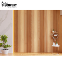 Revêtement mural WPC Panneau mural composite extérieur Panneau mural en bois PVC Panneau de revêtement extérieur cannelé co-extrudé