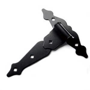 <span class=keywords><strong>Bisagras</strong></span> de puerta con correa en T <span class=keywords><strong>Bisagras</strong></span> de puerta de <span class=keywords><strong>granero</strong></span> de cobertizo resistente <span class=keywords><strong>Bisagras</strong></span> en T negras para puerta de patio de valla de madera Hardware forjado Hierro a prueba de herrumbre - Product Image 6