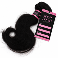 Étiquettes personnalisées avec logo pour paquets de cheveux, étiquettes pour perruques, étiquettes pour extensions de cheveux, étiquettes nominatives