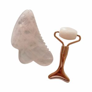 Planche de massage facial en jade rose personnalisée pour les soins de la peau - Product Image 4