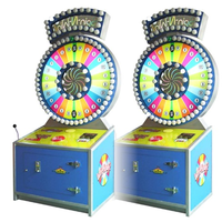 Machine de jeux d'arcade automatique, fournitures de parc, spinning N Win, roulette arcade, mobile