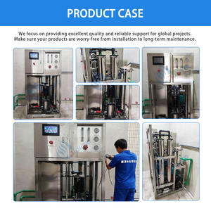 מכונת אוסמוזה הפוכה מסחרית קטנה מנירוסטה של JuJin עם בקר PLC ומשאבה 500 ליטר/שעה, מיכל מים טהורים עם ממברנת RO - Product Image 6