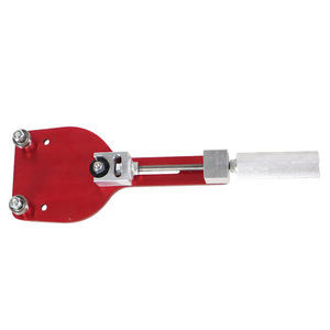 Herramienta de corte de filtros 77750, aleación de aluminio roja, operada a mano, para filtros de 2 3/8 a 5 pulgadas, reparación de automóviles - Product Image 1