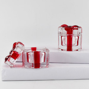 Carré Design Unique mariage Vintage cristal clair <span class=keywords><strong>verre</strong></span> <span class=keywords><strong>photophore</strong></span> ensemble <span class=keywords><strong>de</strong></span> bougeoirs avec couvercle Design <span class=keywords><strong>de</strong></span> noël - Product Image 2