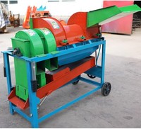 Machine à battre polyvalente pour usage domestique, décortiqueuse-batteuse automatique pour maïs, soja, sorgho, colza, blé et riz paddy
