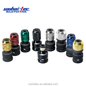 Hochwertiger Bohrfutter-Antriebs konverter Mehrfarben-Anpassung Schlag werkzeug buchsen adapter 1/2 Quadrat 1/4 Zoll Sechs kant stecker - Product Image 3
