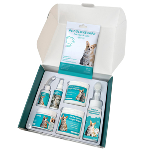 Set per la Pulizia e la Cura del Cane in PET all'Ingrosso: Schiuma Detergente per Zampe, Prodotti Sicuri, Non Irritanti e Delicati per la <span class=keywords><strong>Toelettatura</strong></span> del Cane - Product Image 2