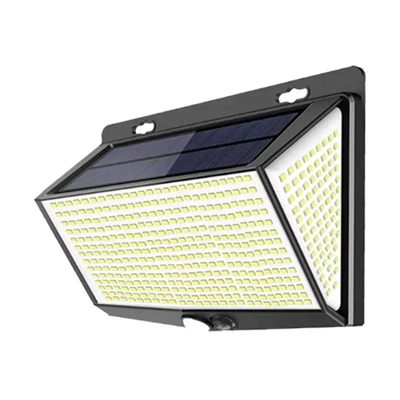468 LED Solar Garden Lamp Motion Sensor Wireless Wall Outdoor Lighting 3 Modes Waterproof Wall Lamp Solar Wall Light