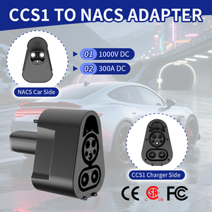 Adaptateur de voiture <span class=keywords><strong>Tesla</strong></span> OLINK, CCS1 vers NACS DC 300A 1000V, connecteurs EV étanches IP54 pour la recharge <span class=keywords><strong>Tesla</strong></span> - Product Image 2