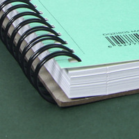Cuaderno de bocetos para transfronterizos 9X12In 100 hojas espiral lápiz cubierta de papel promoción uso libro de dibujo en blanco bocetos artísticos