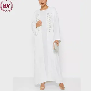 Design musulmano Abaya Oben nuovo arrivo abbigliamento islamico paillettes Maxi Dress Fashion 2Pc Abaya per ragazze