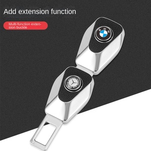 Boucle <span class=keywords><strong>de</strong></span> <span class=keywords><strong>ceinture</strong></span> <span class=keywords><strong>de</strong></span> <span class=keywords><strong>sécurité</strong></span> <span class=keywords><strong>de</strong></span> voiture en alliage <span class=keywords><strong>de</strong></span> zinc et cuir, à 2 points, avec dispositif <span class=keywords><strong>de</strong></span> limitation d'extension à baïonnette, ajustement universel, vente en gros transfrontalière - Product Image 2