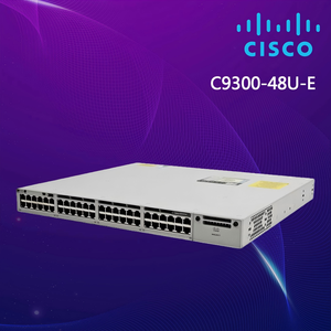 Conmutador de red UPOE de <span class=keywords><strong>48</strong></span> puertos Cisco Catalyst 9300 al por mayor - Product Image 1