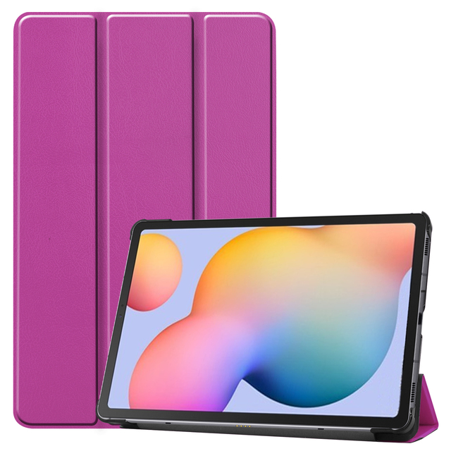 Stock Wholesale Pu Leather Lightweight Flip Stand Smart Cover for Samsung galaxy Tab S6 Lite 10.4 P610