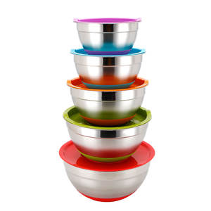 Ciotola per Zuppa in Acciaio Inox Colorato, Contenitore per Alimenti, Ciotola per Mescolare, Insalatiera Personalizzata - Product Image 2