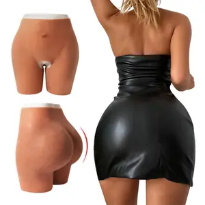 Donna abbondanti glutei sollevamento shapewear silicone Big Bum And Hips Enhancer Pads Pant Fake Butt ispessimento Short