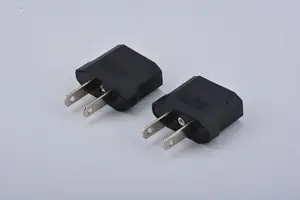 Adaptador de enchufe estándar de EE. UU., convertidor de Corriente CA, enchufe de conversión de Turismo, adaptador de salida de viaje de EE. UU. A Universal