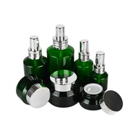 Luxus 1oz 2oz 3oz 4oz schräge Schulter klarer Bernstein 15ml 30ml 60ml Milchglas pumpe Sprüh flasche für Öl-und Kosmetik verpackung