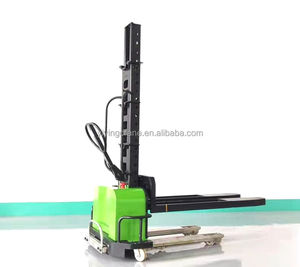 Máquina apiladora elevadora 1T 1,6 M, carretilla elevadora portátil de carga automática, apilador eléctrico - Product Image 3