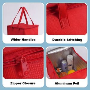 Promotional Custom Insulated <b>Cooler</b> Bags With Imprinted Logo Non-Woven Polypropylene Tote Bag <b>Coolers</b> Factory Price - Product Image 4