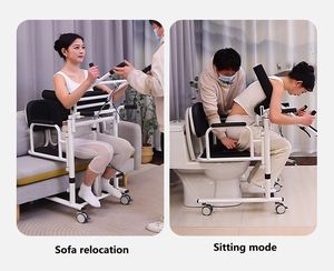 Hydraulic Patient Transfer Lift <strong>Chair</strong> With Commode Shower Bathroom Safety Equipment for <strong>Elderly</strong> Health Care Supply - Product Image 2