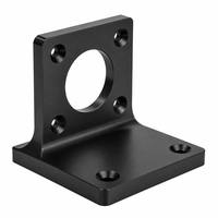 Support de fixation en aluminium CNC pour moteur pas à pas NEMA 17 23, cadre en L avec trous fraisé pour imprimante 3D et kit de routeur CNC