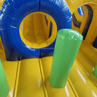 Château gonflable et toboggan aquatique pour enfants - Matériel PVC, installation facile, utilisation intérieure et extérieure