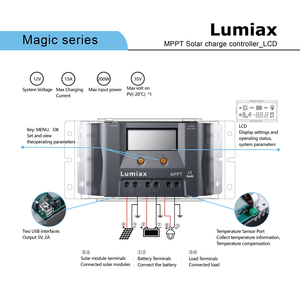 Bộ điều khiển sạc năng lượng mặt trời MPPT Lumiax <span class=keywords><strong>12V</strong></span> <span class=keywords><strong>15A</strong></span> - Product Image 5