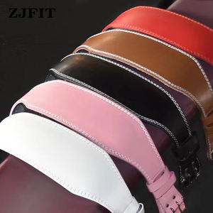 Cinturón de Cuero PU ZJFIT de Alta Calidad, Resistente, Ajustable y Transpirable para Gimnasio, Fitness, Entrenamiento, Levantamiento de Pesas, Protección de Cintura - Product Image 6