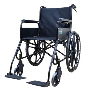 Fauteuil roulant manuel Hubang en acier G35-S, durable pour les personnes âgées, les personnes handicapées et les maisons de retraite - Product Image 3