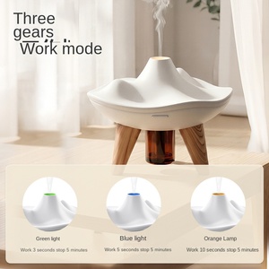 Nouvel Arrivage Mini Diffuseur d'Arômes Ultrasonique Sans Eau Silencieux à Piles avec Bâtonnets en Coton Microporeux pour Bureau - Product Image 4
