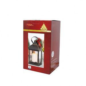 Venta Especial de Regalos de Navidad, Linterna LED de 1L con Forma de Vela, Linterna Navideña al por Mayor para Decoración Festiva - Product Image 4