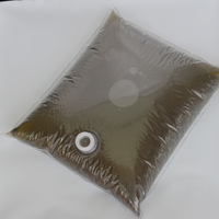 Sac à liquide transparent 3L 5L 10L 20L pour eau, jus, café, huile, sac BIB (Bag in Box) pour vin rouge, sac aseptique avec valve