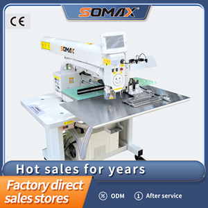 <span class=keywords><strong>Macchina</strong></span> da Cucire Industriale SOMAX SM-16S per Bordatura Laser Automatica di Abbigliamento, <span class=keywords><strong>Polo</strong></span> e Tasche dei Pantaloni - Product Image 2