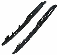 Pour Ford F150 2015-2020 F250 F350 F450 2017-19 Kit de réparation d'assemblage de voie de toit ouvrant FL3Z-1651071-A en métal/FL3Z-1651071-B Compatible