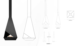 <span class=keywords><strong>Cheminée</strong></span> <span class=keywords><strong>suspendue</strong></span> au bioéthanol en acier moderne sur mesure, foyer à feu réel pour salon et cuisine, usage domestique - Product Image 6