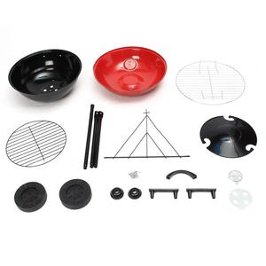 Parrilla portátil para barbacoa de carbón, 3 en 1 parrillas para barbacoa, espacio de Navidad al aire libre, fiesta, viaje de Halloween, descuento de cerveza china - Product Image 6