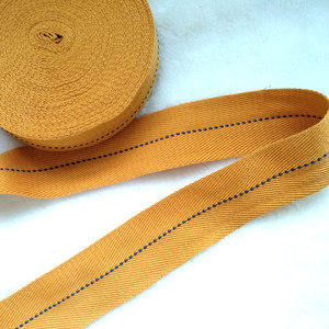 Wh009 Tùy Chỉnh Bán Buôn 1-4Cm Rộng Bạc Khâu Dòng Bông Twill Băng Nhà Máy Cổ Phiếu Cho May Mặc Vải - Product Image 3