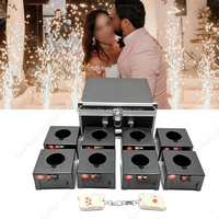 Système de Tir de Feux d'Artifice à 8 Canaux pour Fontaines Pyro Froides de Mariage, Équipement Télécommandé à 8 Déclenchements pour Décoration de Mariage