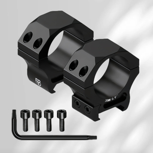 Léopold tactique en acier 7075-t6 ajuster les montures optiques de base de l'adaptateur. Anneaux de portée à double réglage en or optique - Product Image 1