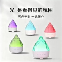Nouveauté  Lampe de nuit RGB 5W  Charge USB Petite lampe d'ambiance mobile Iceberg pour chambre romantique Haut-parleur BT sans fil