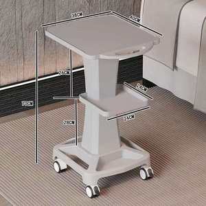 Chariot de Salon Portable, Chariot Utilitaire, Chariot à Roulettes pour Coiffure et Esthétique, Chariot de Spa avec Roues - Product Image 3