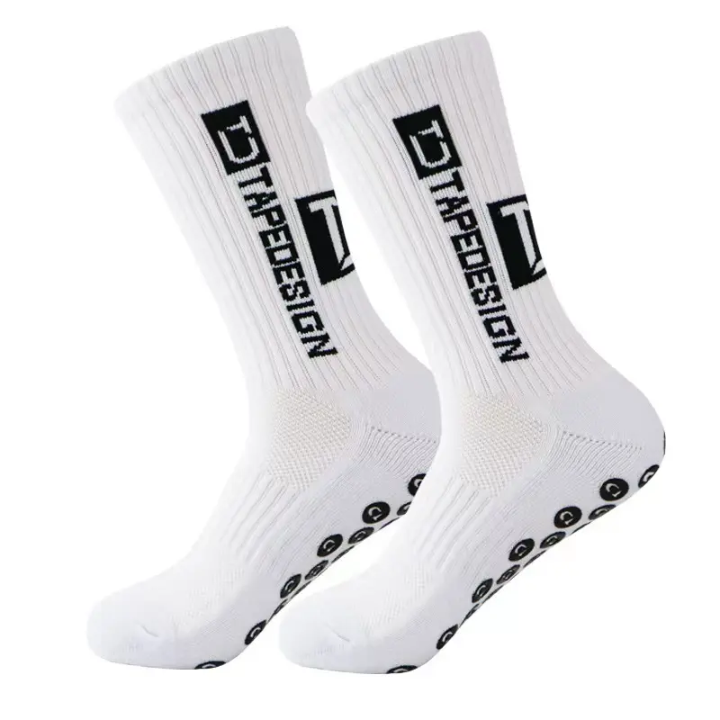 Sommer Basketball Sport Herren Laufen dick Anti-Rutsch sportlich individuelles Logo Griff Handtuch Boden Fußball-Fußballsocken Opp-Beutel Unsix