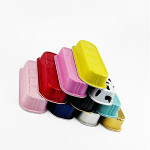 Venta al por mayor Mini moldes para pan y pasteles de papel de aluminio Venta caliente de fábrica mini moldes para pasteles - Product Image 1