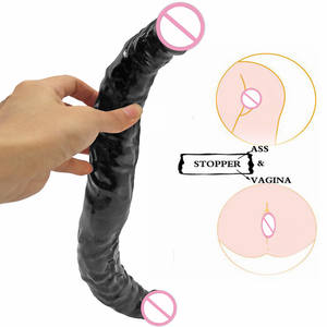 ビッグアナルコック女性ブラックホースカップルマンディンゴダブルエンドディルド - Product Image 4