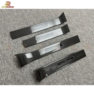 Protectores de Umbral de Puerta de Fibra de Carbono para Rolls Royce Cullinan, Panel de Recubrimiento de Umbral con Luz LED - Product Image 2