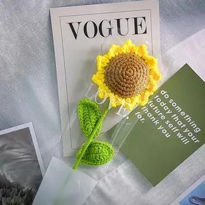 Accessoires de <span class=keywords><strong>couture</strong></span> artificiels Rose Tournesol <span class=keywords><strong>Oeillet</strong></span> Tulipe Fleur À Coudre À La Main Applique Crochet Applique DIY Fleurs - Product Image 3