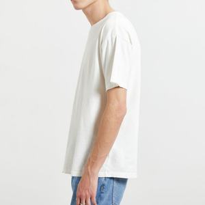 เสื้อยืดสีขาวคุณภาพสูง ขนาดใหญ่พิเศษ 220gsm  รับสกรีนโลโก้ เสื้อยืดเปล่าสีขาวเนื้อหนา แขนสั้น  เสื้อยืดเรียบๆ สำหรับผู้ชาย - Product Image 3