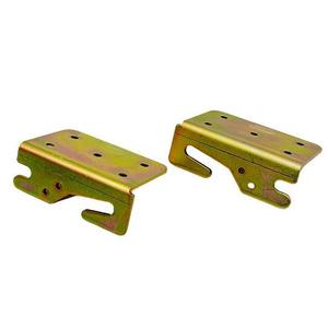 Soportes de Esquina para Cama, Acero al Carbono Galvanizado con Zinc, Tamaño del Orificio de 25 mm, Herrajes Duraderos para Muebles de Armario - Product Image 4
