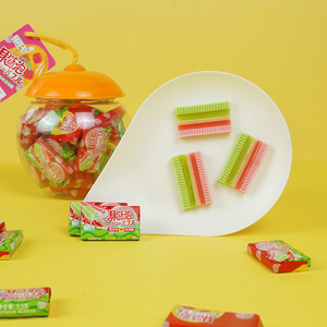 Fruity Bubble <strong>Gum</strong> In Bulk Boxes Bottles Bags Chewy Bites With An Unexpected Flavor Burst In Each Pouch - Product Image 4